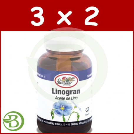 Pack 3x2 Linogran Plus 120 Perlas El Granero