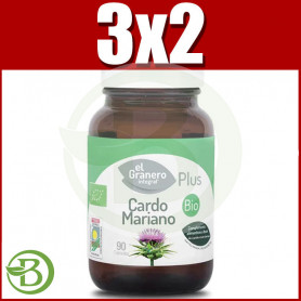 Pack 3x2 Chardon Marie Bio 90 Gélules El Granero