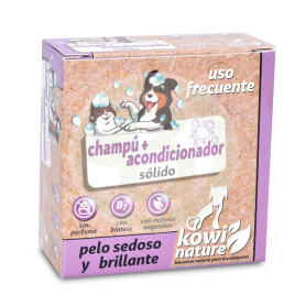 Kowi Shampoing Solide + Après-Shampoing, 70 Gr Kowi Nature