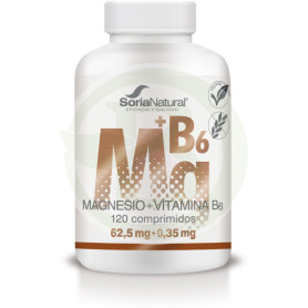 Magnésium+Vit. B6 1550mg. X 120 Libération Prolongée Soria Naturel