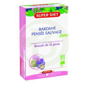 Bardane Pensée Sauvage Bio 20 Ampoules Super Diet