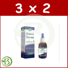 Pack 3x2 Gouttes de Mélatonine 50Ml. Avec Erbe Notte 1.9Mg. ESI - Régime Trepat