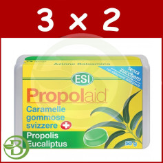 Pack 3x2 Propolaid Soft Comprimé Eucalyptus 50Gr. ESI - Régime Trepat