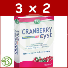 Pack 3x2 Cranberry Kyste 700Mg. Laboratoires ESI