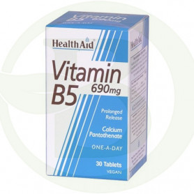 Vitamina B5 (Pantotenato Cálcico) Health Aid