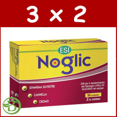 Pack 3x2 Noglic 30 Comprimés ESI - Trepat Diet