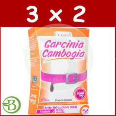 Pack 3x2 Garcinia Cambogia 60 Gélules Drasanvi