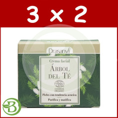 Pack 3x2 Bio Tea Tree Crème Visage 50Ml. Drasanvi