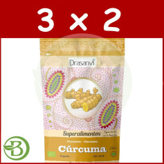 Pack 3x2 Curcuma Bio 150Gr. Drassanvi