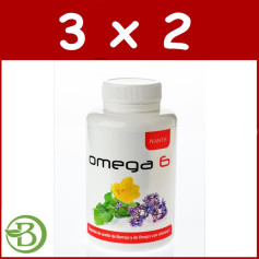 Pack 3x2 Oméga 6 100 Gélules Plantis