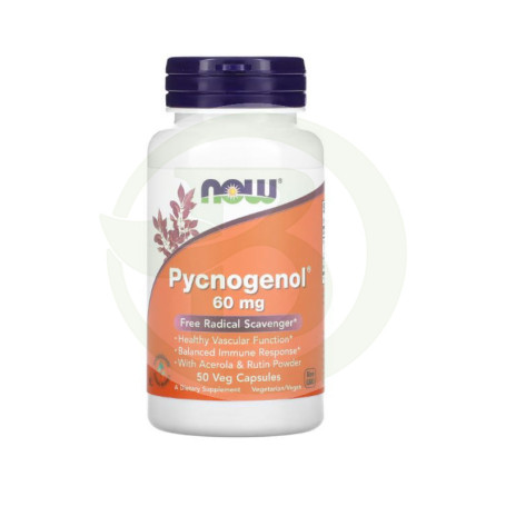 Pycnogenol 50Mg 60 Gélules Now