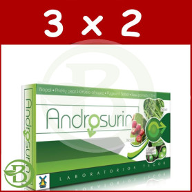 Pack 3x2 Androsurin 40 Cápsulas Tegor