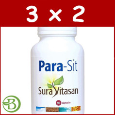 Pack 3x2 Para-Sit 90 Gélules Sura Vitasan