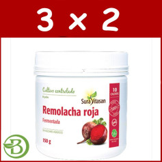 Pack 3x2 Betterave Rouge Fermentée 150Gr. Sourate Vitasan