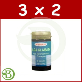 Pack 3x2 Alga Klamath Integralia