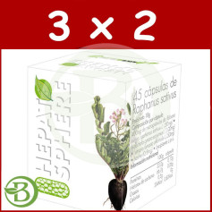 Pack 3x2 Hépatosphère 45 Gélules Ergonat