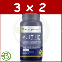 Pack 3x2 Multiliq 30 Gélules Ergonat