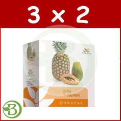 Pack 3x2 Ananas + Papaye 14 Enveloppes Conatal