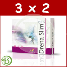 Pack 3x2 Drena Slim Plus 14 Ampoules Conatal