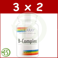 Pack 3x2 Complexe B 50 60 Gélules Solaray
