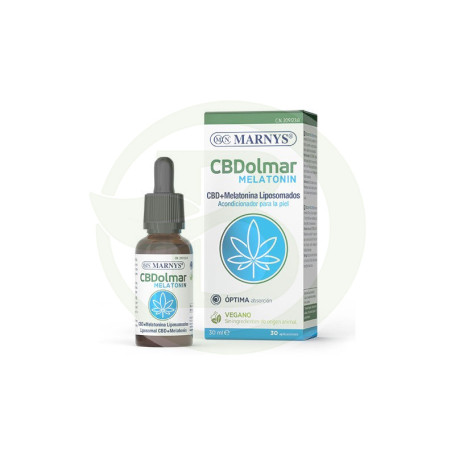 Cbdolmar Mélatonine (Cbd 3%) 30 Ml Marnys