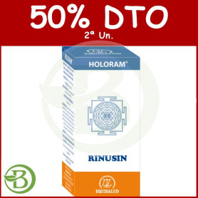 Holoram Rinusín 60 Cápsulas Equisalud Pack (2a Ud al 50%)