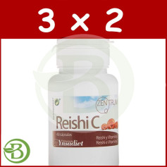 Pack 3x2 Zentrum Reishi 60 Gélules Ynsadiet
