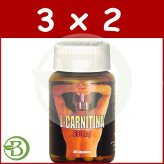 Pack 3x2 L-Carnitine Tongil 30 Gélules