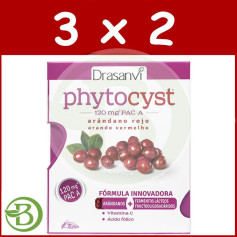 Pack 3x2 Phytocyst 15 Comprimés Drasanvi