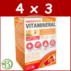 Pack 4x3 Énergie Vitaminée 30 Gélules Dietmed