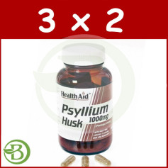 Pack 3x2 Aide à la santé en fibre de cosse de psyllium