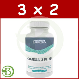 Pack 3x2 Omega 3 Plus Nutrinat Evolution