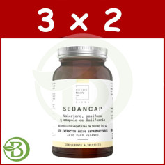 Pack 3x2 Herboactiv Sedancap 60 Gélules Herbora