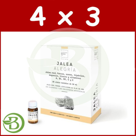 Pack 4x3 Jalea AlegrÃa 20 Viales Herbora Pack 4x3 Jalea AlegrÃa 20 Viales Herbora