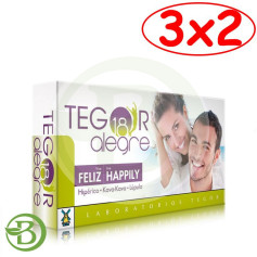 Pack 3x2 Tegor 18 Alegre 40 Gélules Tegor