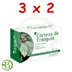 Pack 3x2 Écorces de Frangula 60 Comprimés Eladiet