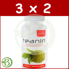Pack 3x2 Teanin 60 Gélules Plantis