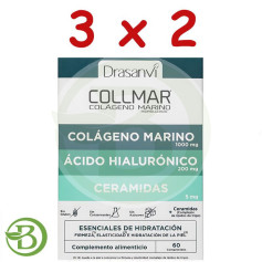 Pack 3x2 Collmar Hydratation Essentielle 60 Comprimés Drasanvi