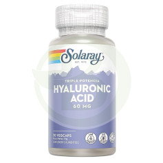 Acide hyaluronique 60Mg. 30 capsules Solaray