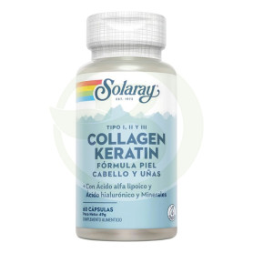 Collagen Keratin 60 Gélules Solaray