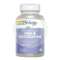 MSM & Glucosamine 90 Capsules Solaray