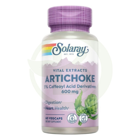 Artichoke (Artichaut) 300Mg. 60 Gélules Solaray