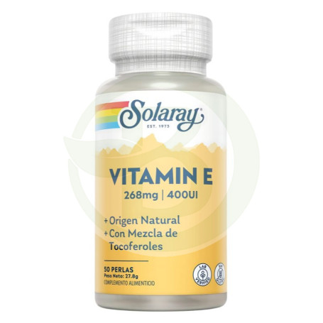Vitamine E 50 Gélules Solaray