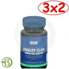 Pack 3x2 Griffe de Chat 60 Comprimés GSN