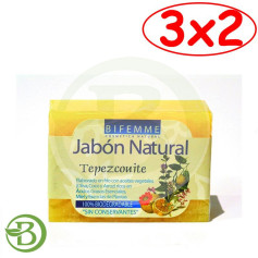 Pack 3x2 Savon Tepezcohuite 100Gr. Bifemme