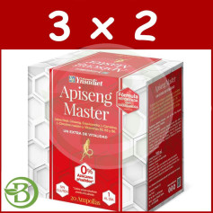 Pack 3x2 Apiseng Master 0% Sucre Boite De 20 Ampoules Ynsadiet