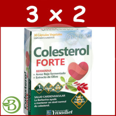 Pack 3x2 Cholestérol Forte 30 Gélules Végétales Ynsadiet