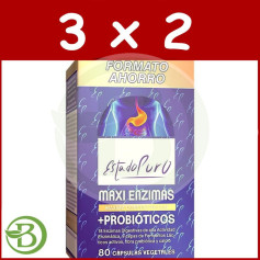 Estado Puro Maxi Enzimas con Probioticos 80 Cap Estado Puro - Tongil