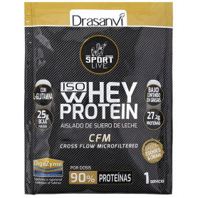 Isolat de protéine de lactosérum unidose Cook&amp;Cream 30G Sport Live Drasavi