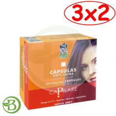 Pack 3x2 Capilare 60 Gélules Novadiet